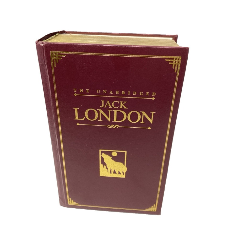 The Unabridged Jack London 1997 Luxury Reprint Leather Bound Guilded Pages